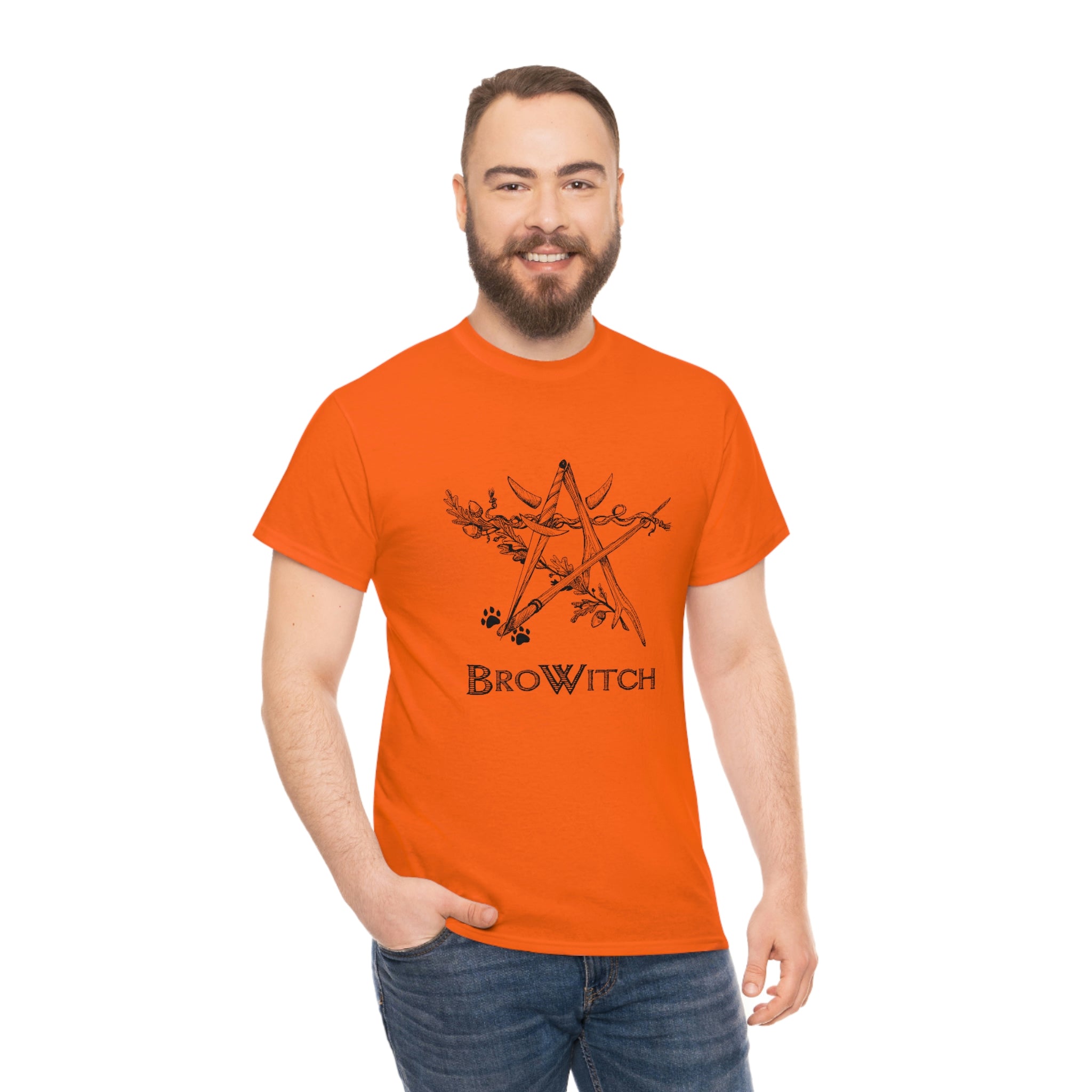 BroWitch Unisex Heavy Cotton Tee