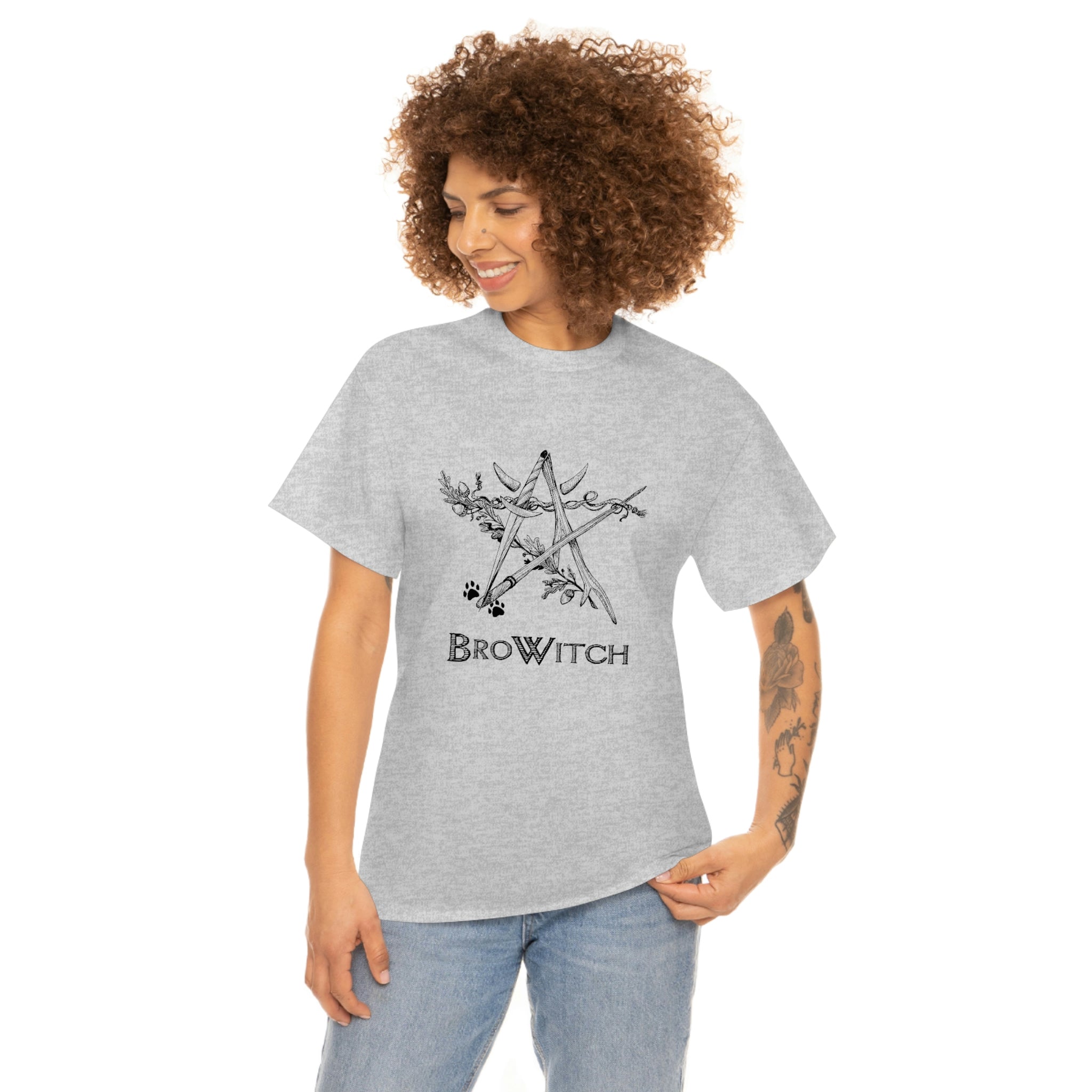 BroWitch Unisex Heavy Cotton Tee