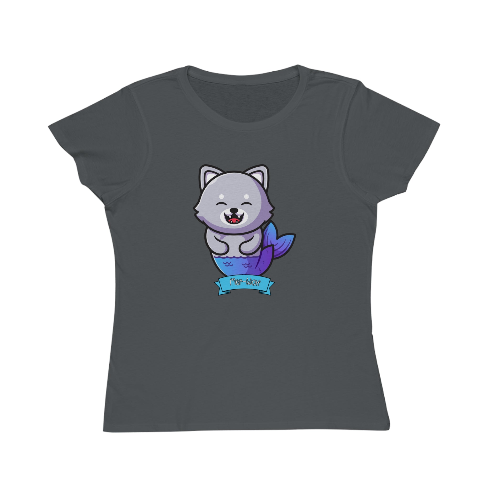 Spirit Cuties "Mer-Wolf" Organic Women's T-Shirt