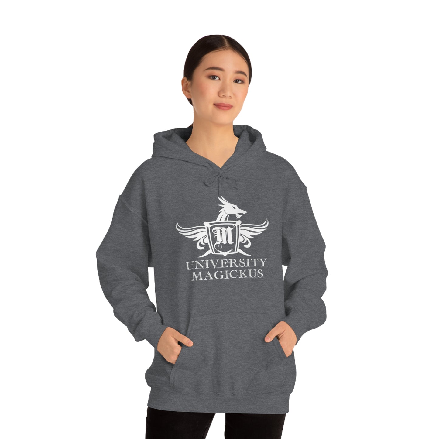 University Magickus "Dragon Crest" Unisex Heavy Blend™ Hoodie