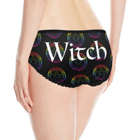 Patti's Power Panties Women's Mid-rise Briefs - Witch "Rainbow in the Dark"