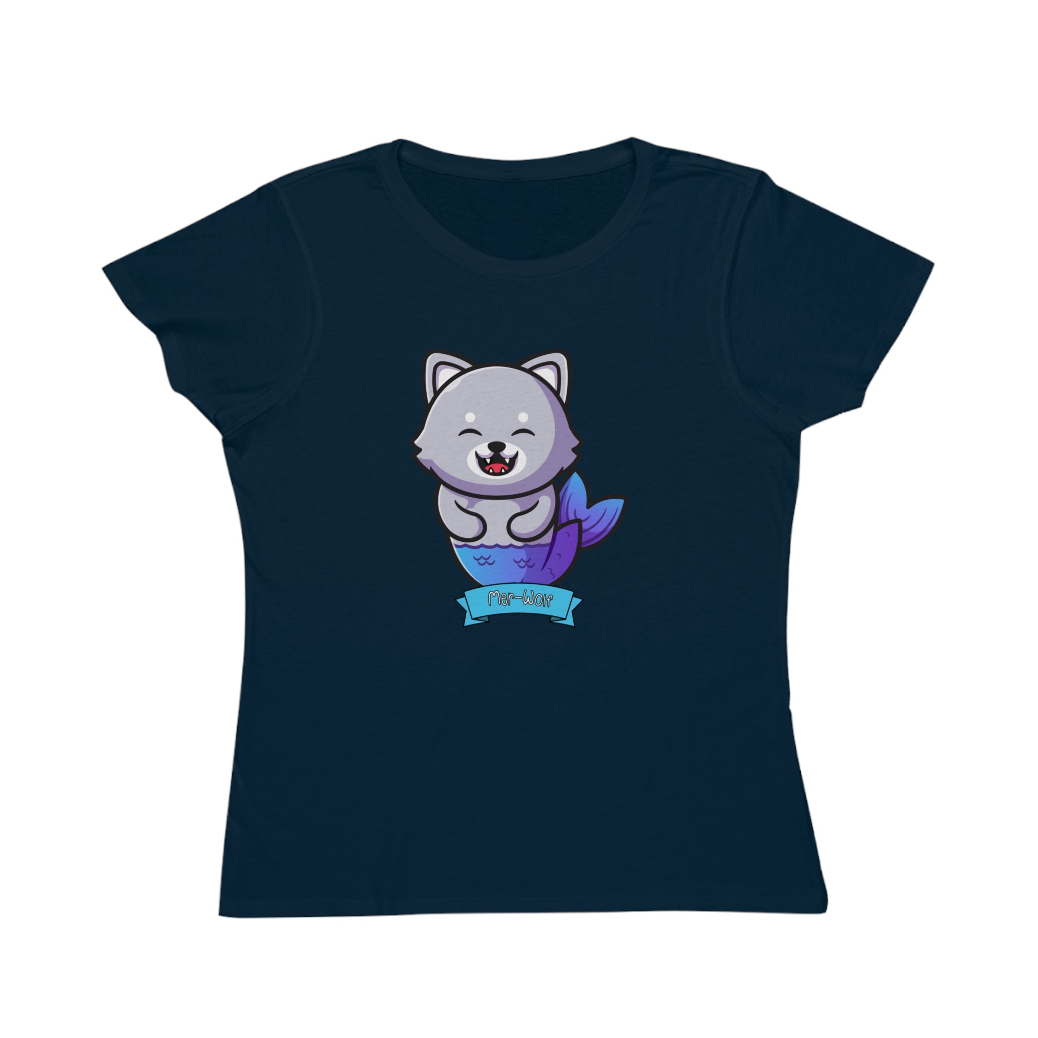 Spirit Cuties "Mer-Wolf" Organic Women's T-Shirt
