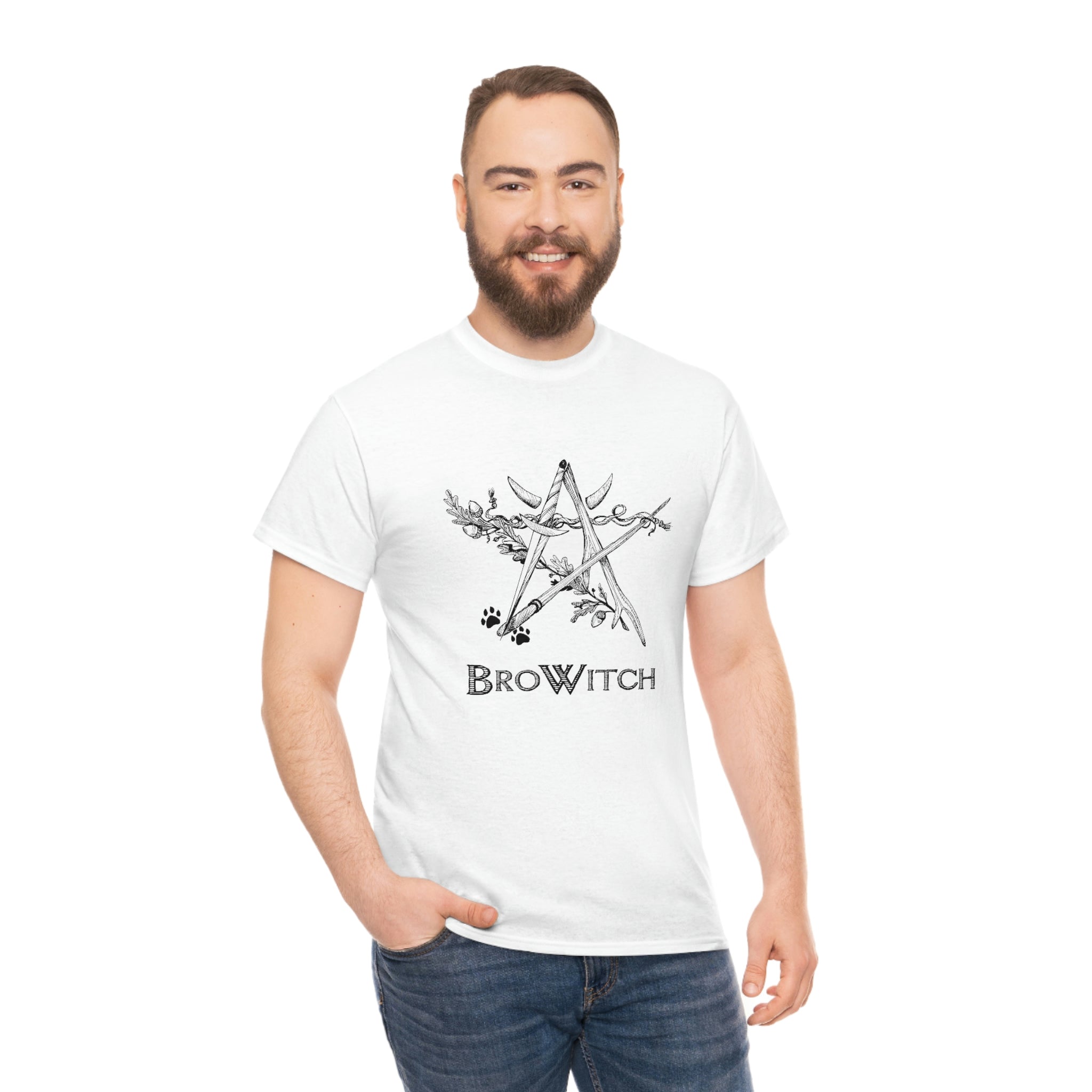 BroWitch Unisex Heavy Cotton Tee