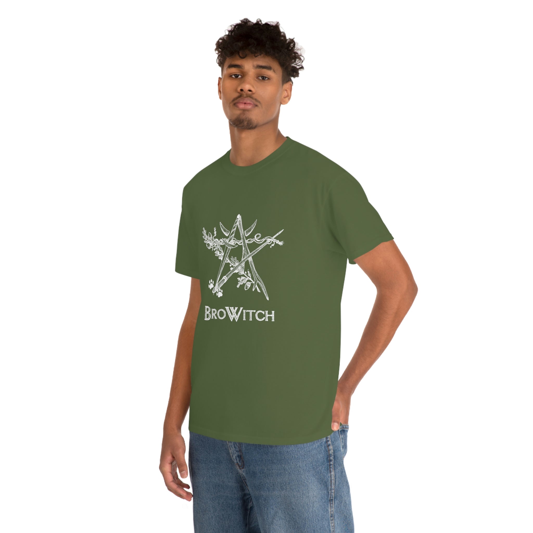 BroWitch Unisex Heavy Cotton Tee