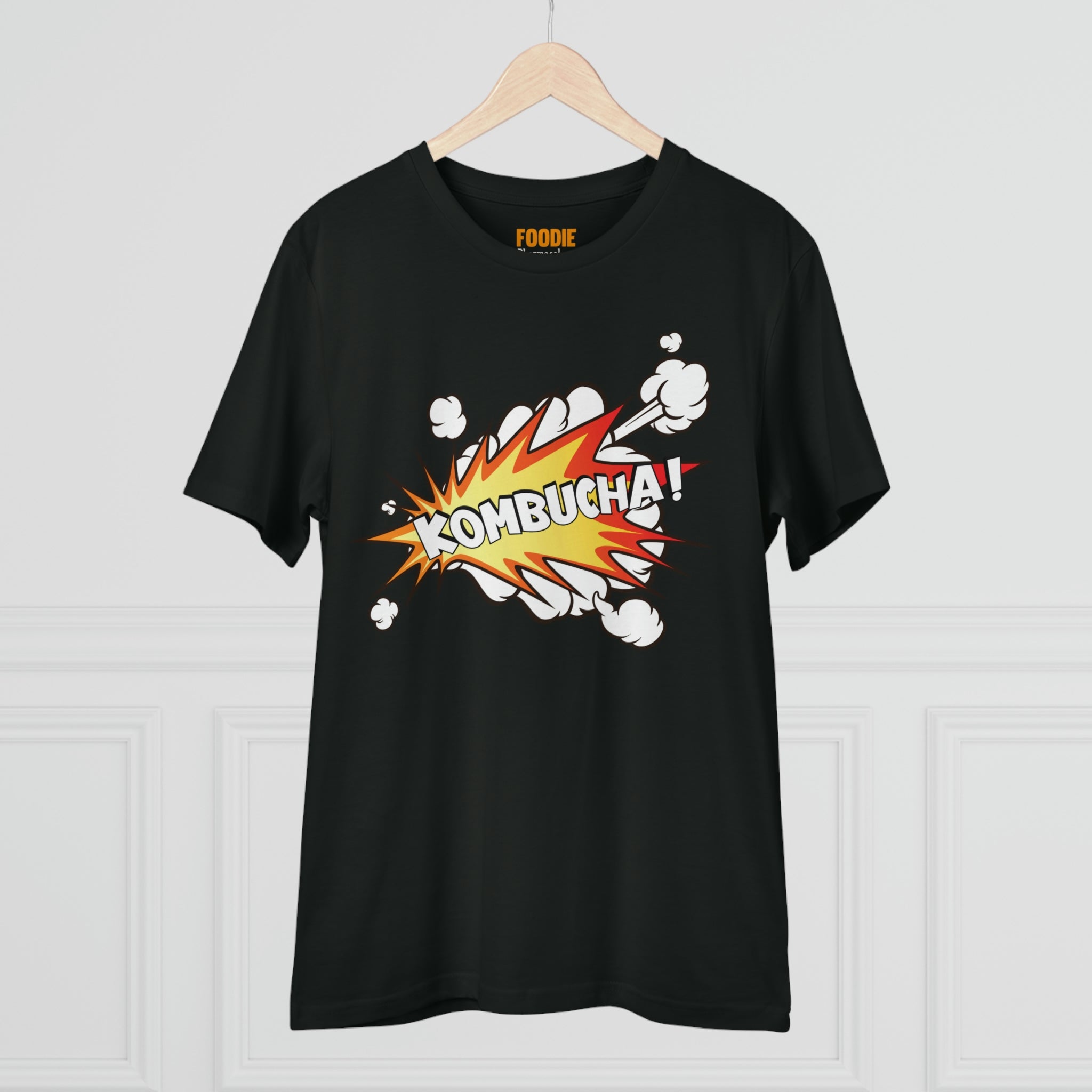 Foodie Pharmacology "Kombucha!" Organic Unisex T-shirt