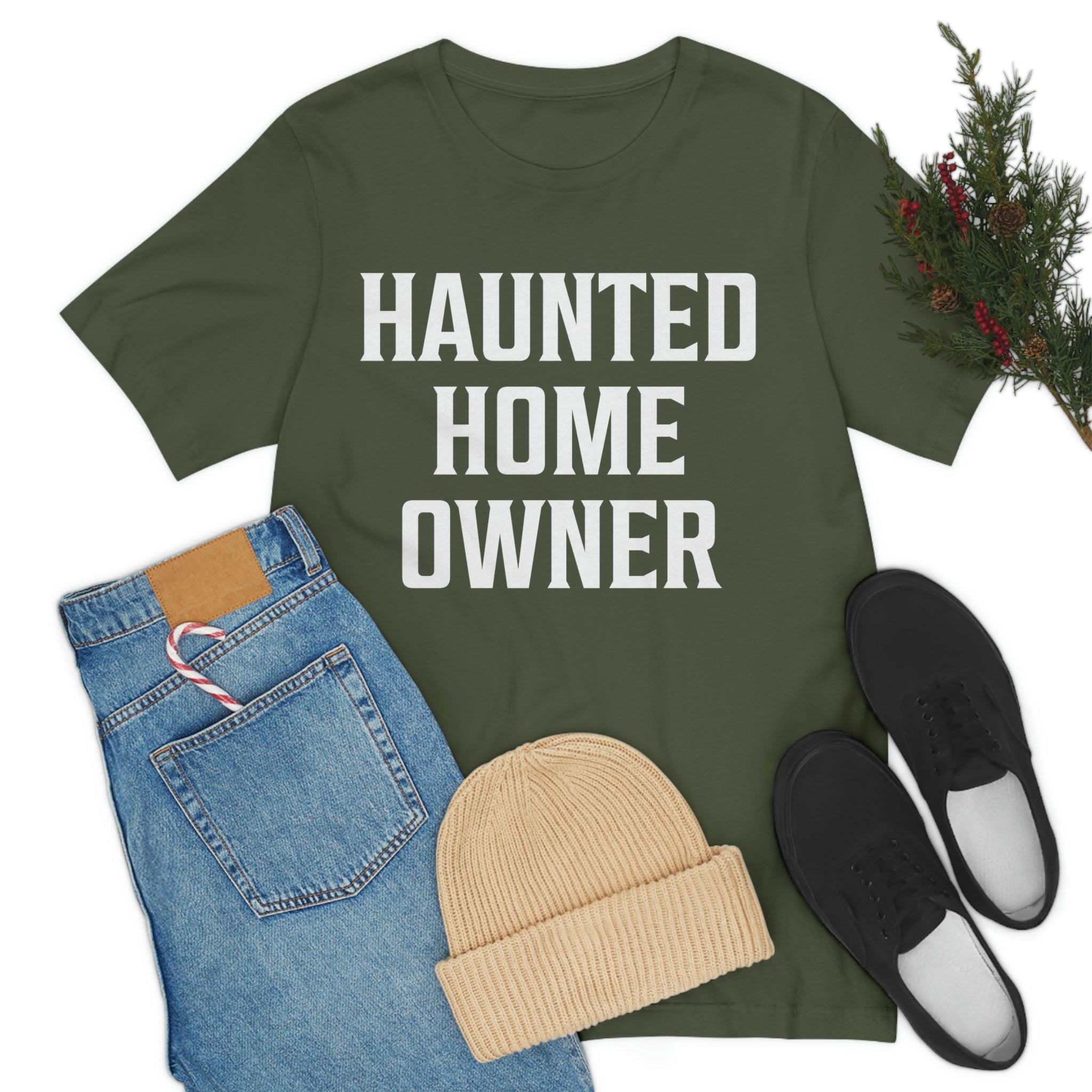 This Old Haunted House - Haunted Home Owner Short Sleeve Tee