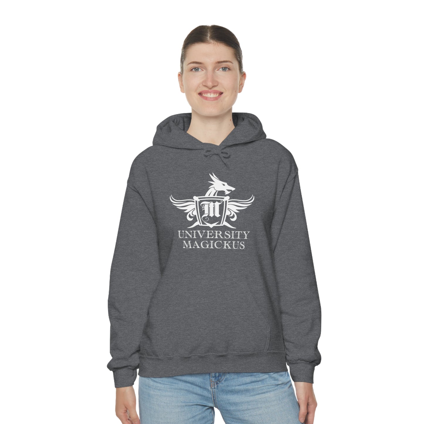 University Magickus "Dragon Crest" Unisex Heavy Blend™ Hoodie