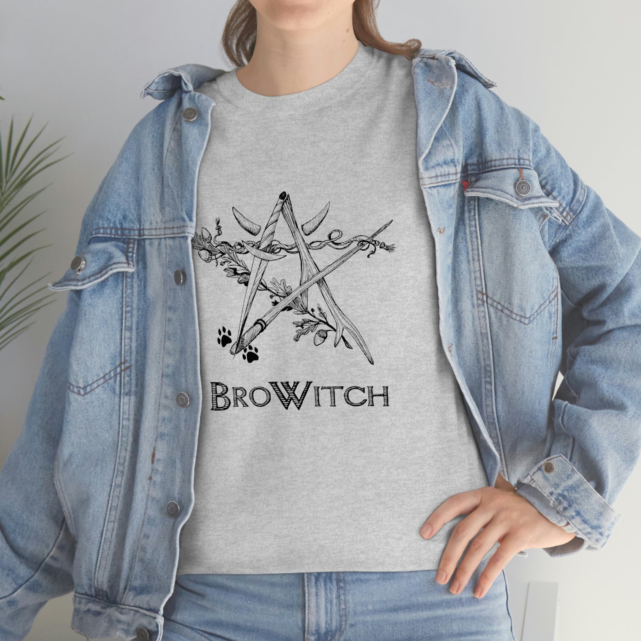 BroWitch Unisex Heavy Cotton Tee