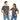 Scared & Alone Haunted Doll Unisex Jersey Short Sleeve Tee