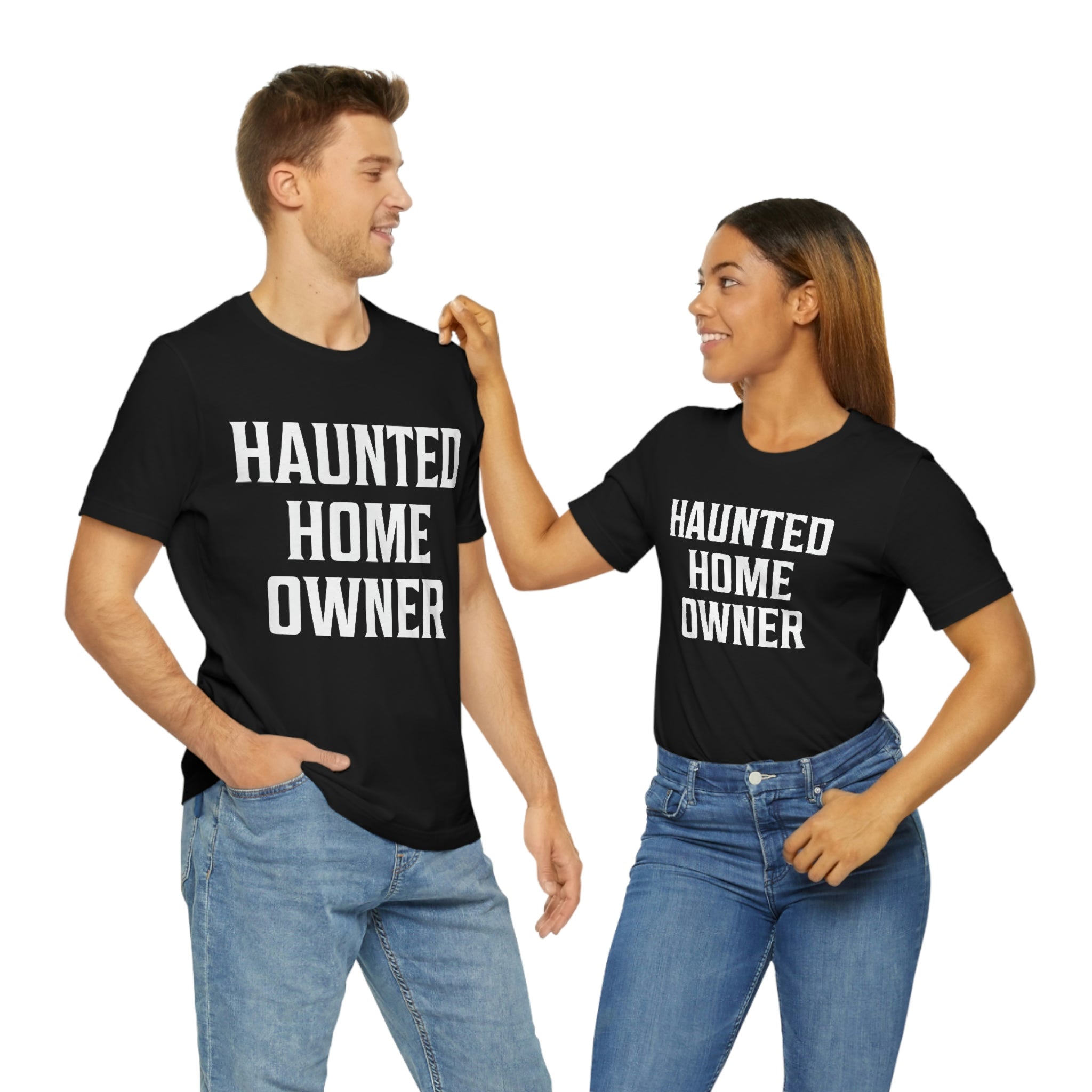 This Old Haunted House - Haunted Home Owner Short Sleeve Tee
