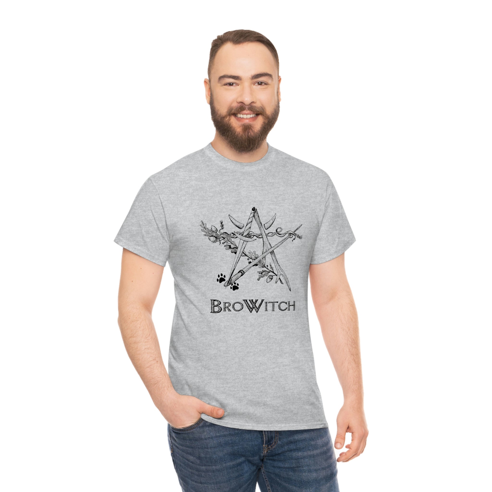 BroWitch Unisex Heavy Cotton Tee