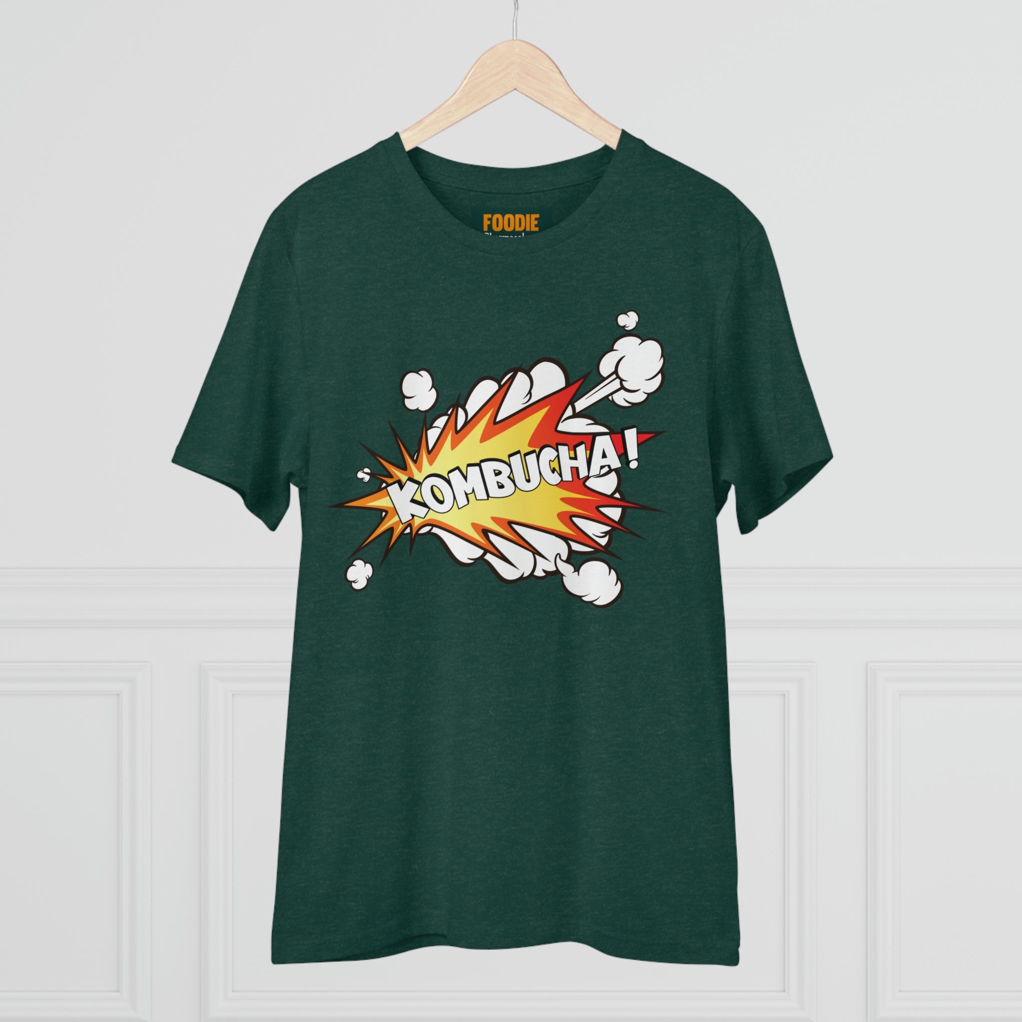 Foodie Pharmacology "Kombucha!" Organic Unisex T-shirt