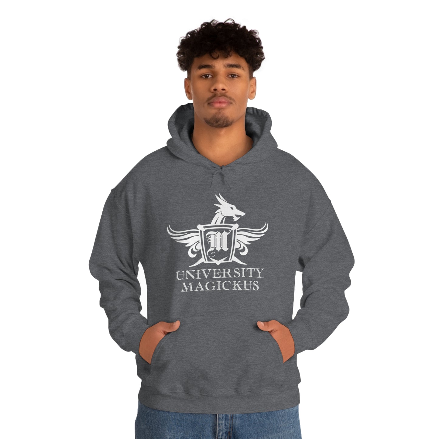 University Magickus "Dragon Crest" Unisex Heavy Blend™ Hoodie