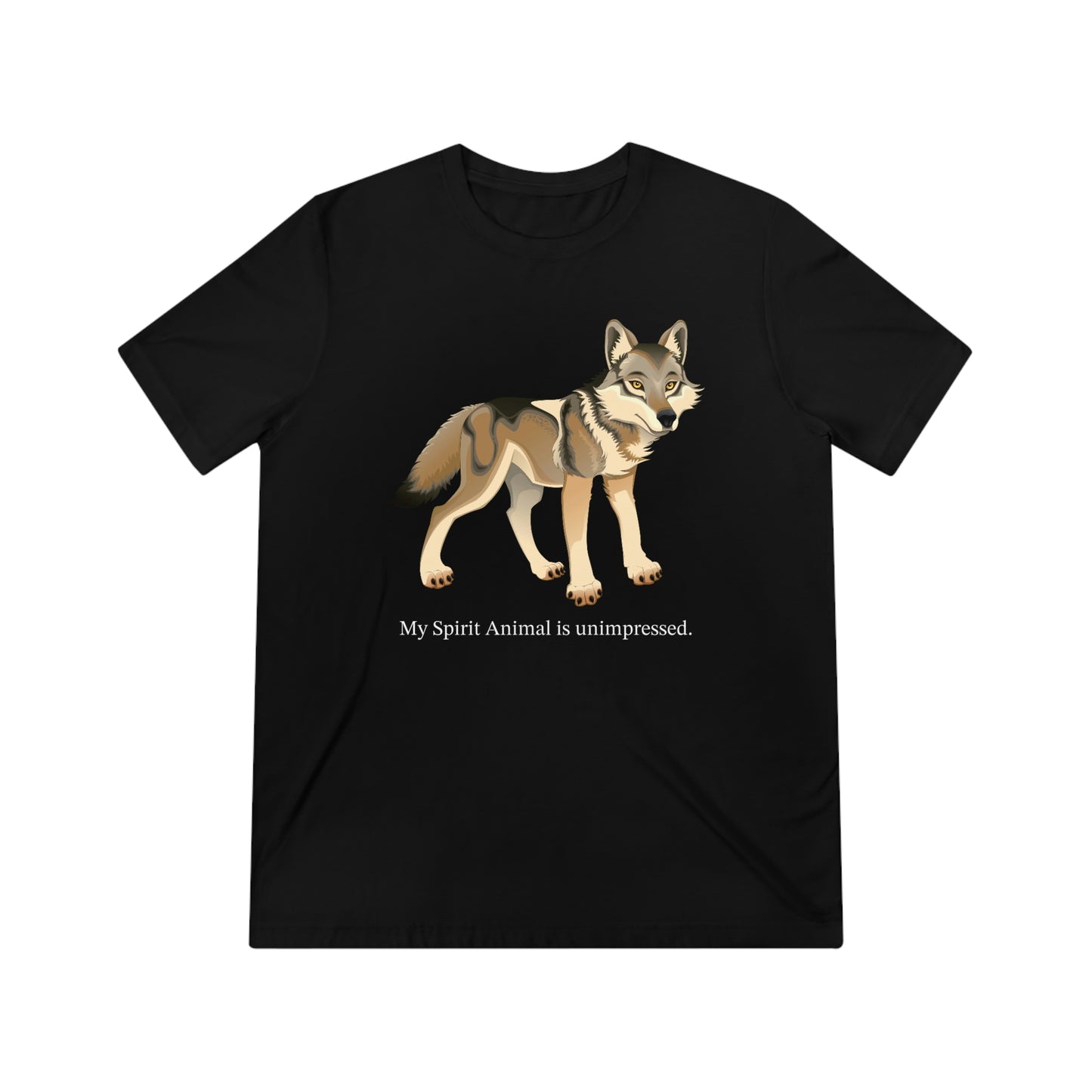 The Wolf Shirt Unisex Triblend Tee