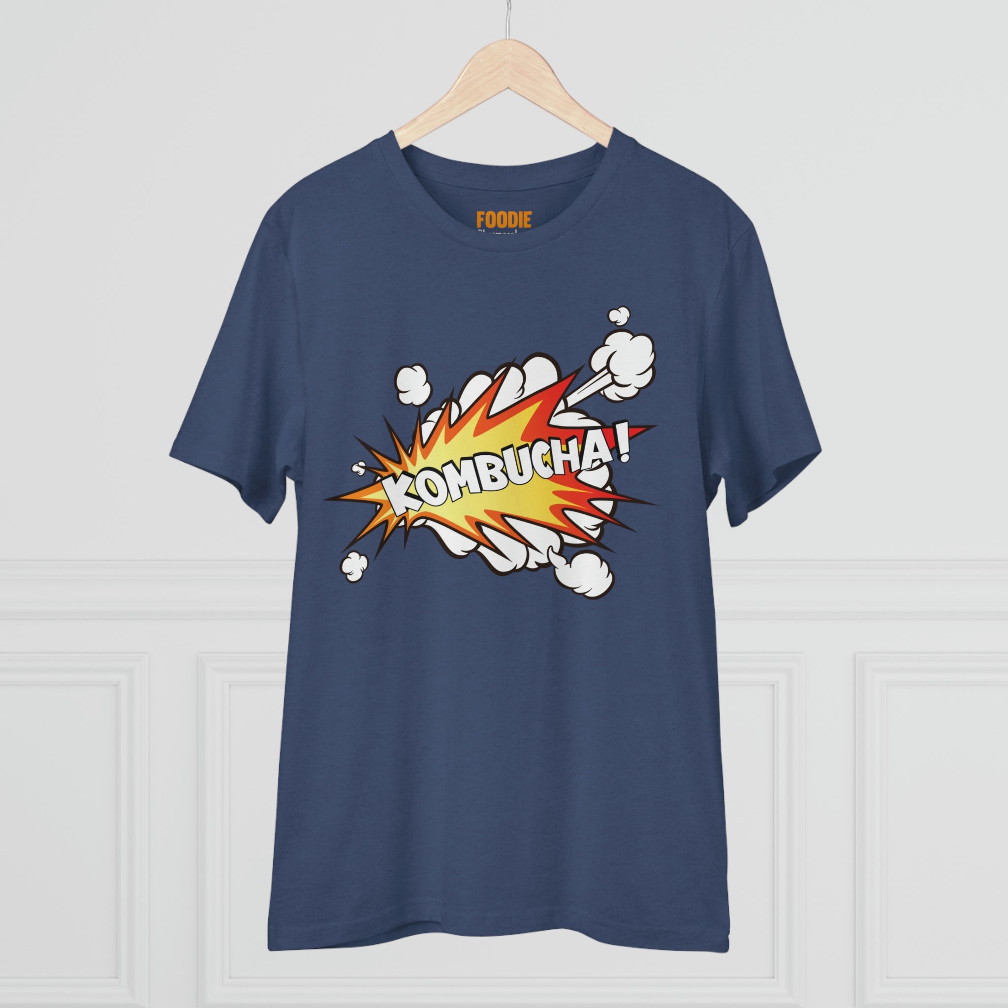 Foodie Pharmacology "Kombucha!" Organic Unisex T-shirt