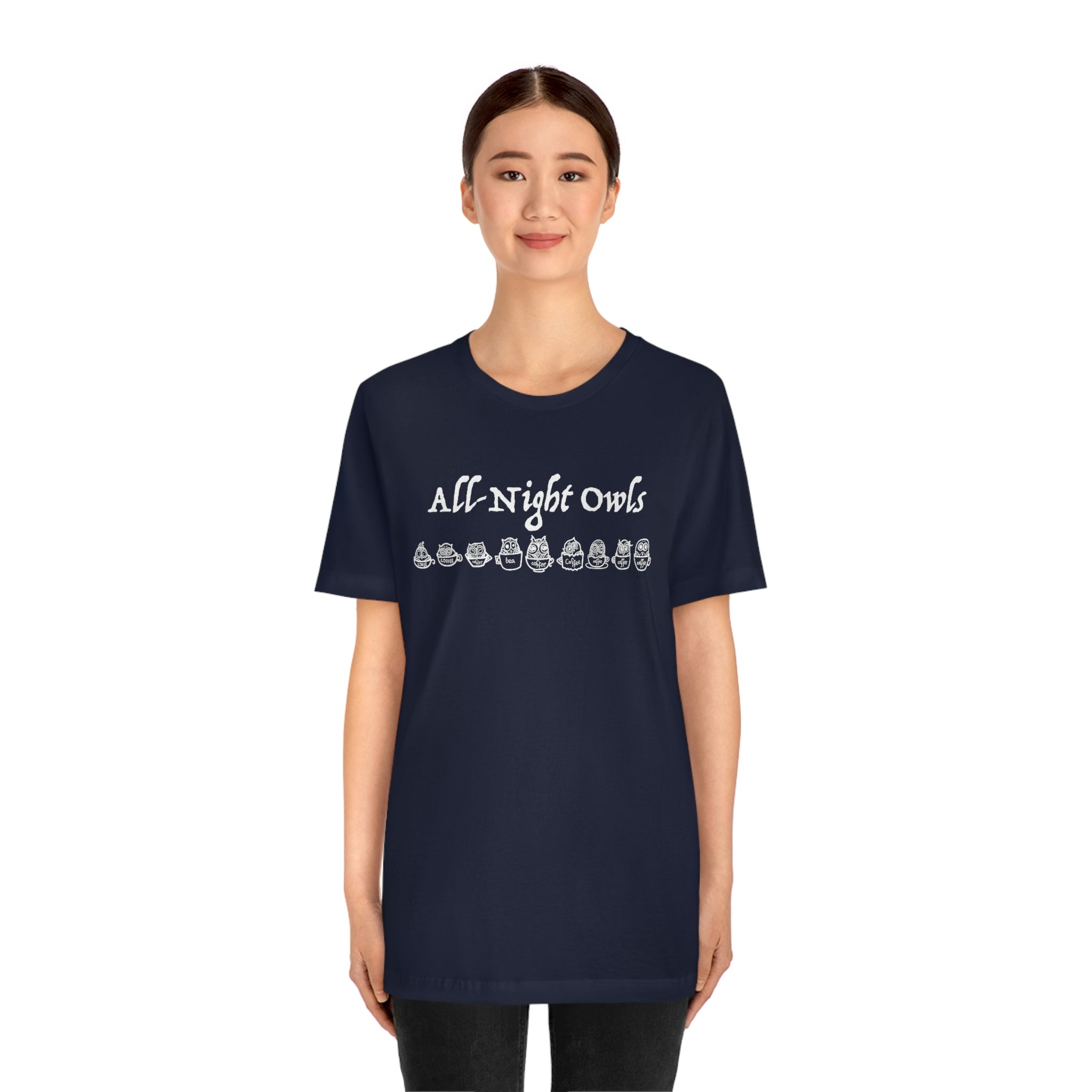 All-Night Owls Unisex Jersey Short Sleeve Tee