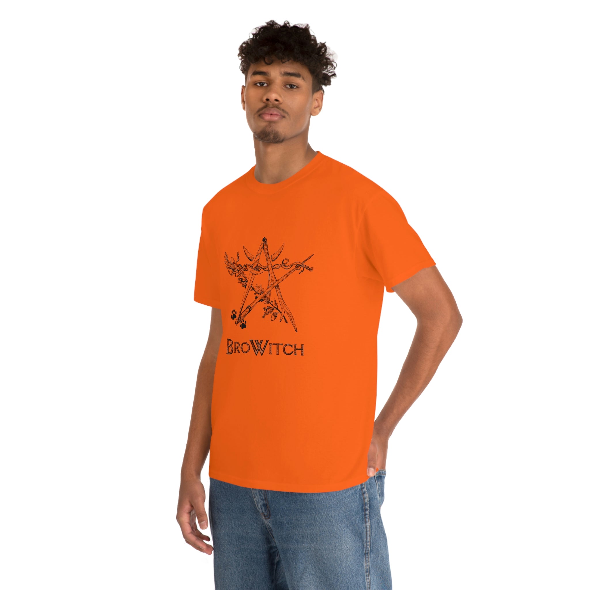 BroWitch Unisex Heavy Cotton Tee