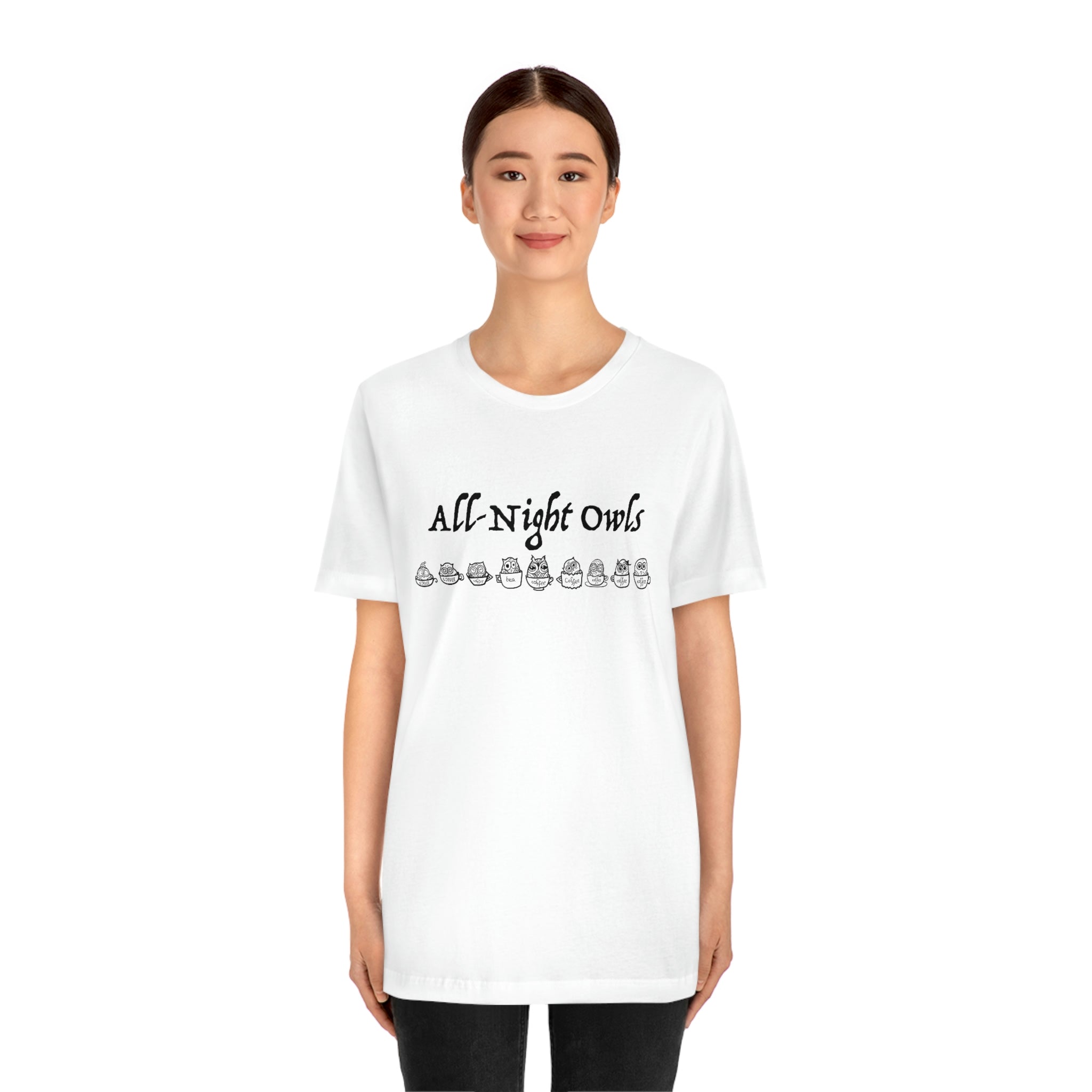 All-Night Owls Unisex Jersey Short Sleeve Tee