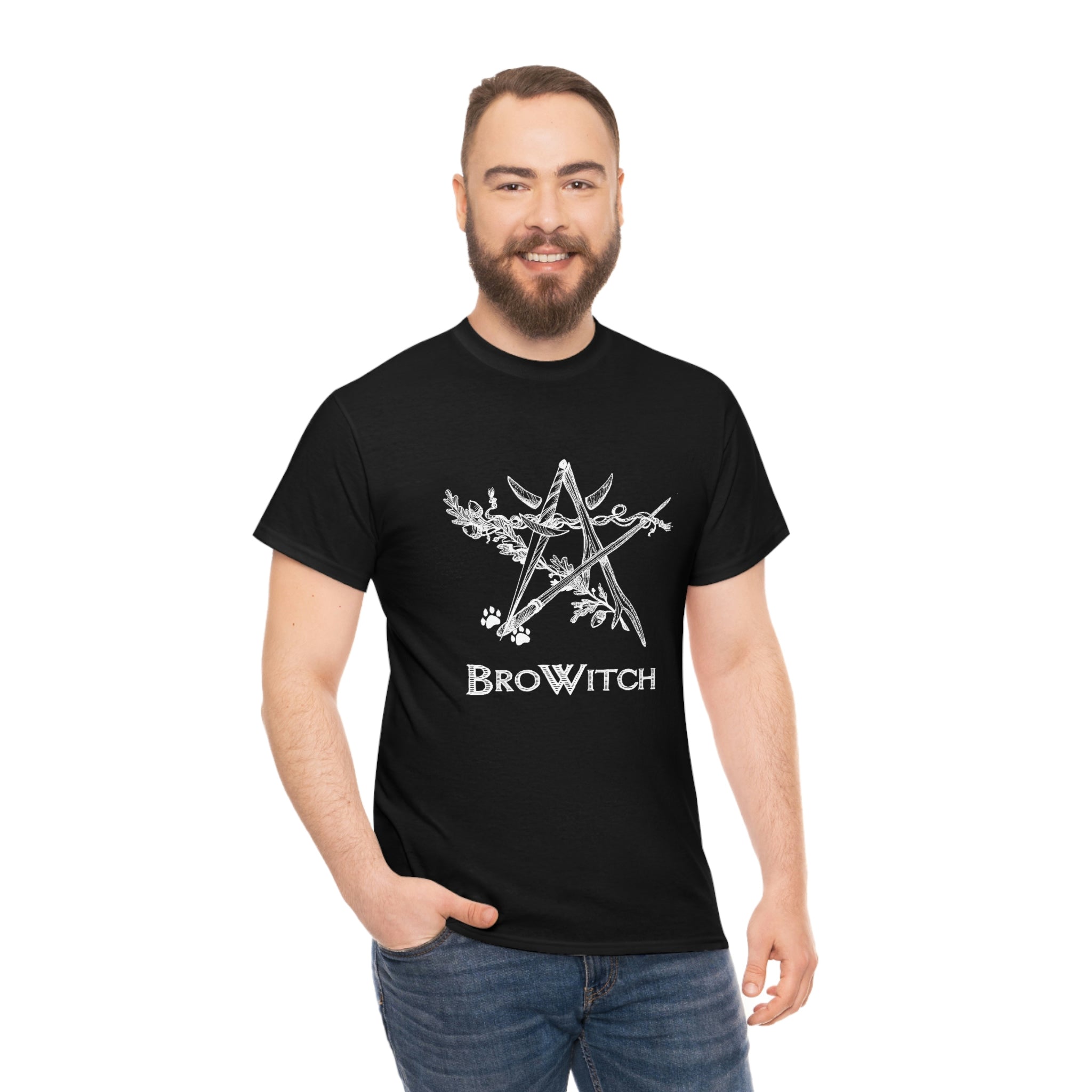BroWitch Unisex Heavy Cotton Tee