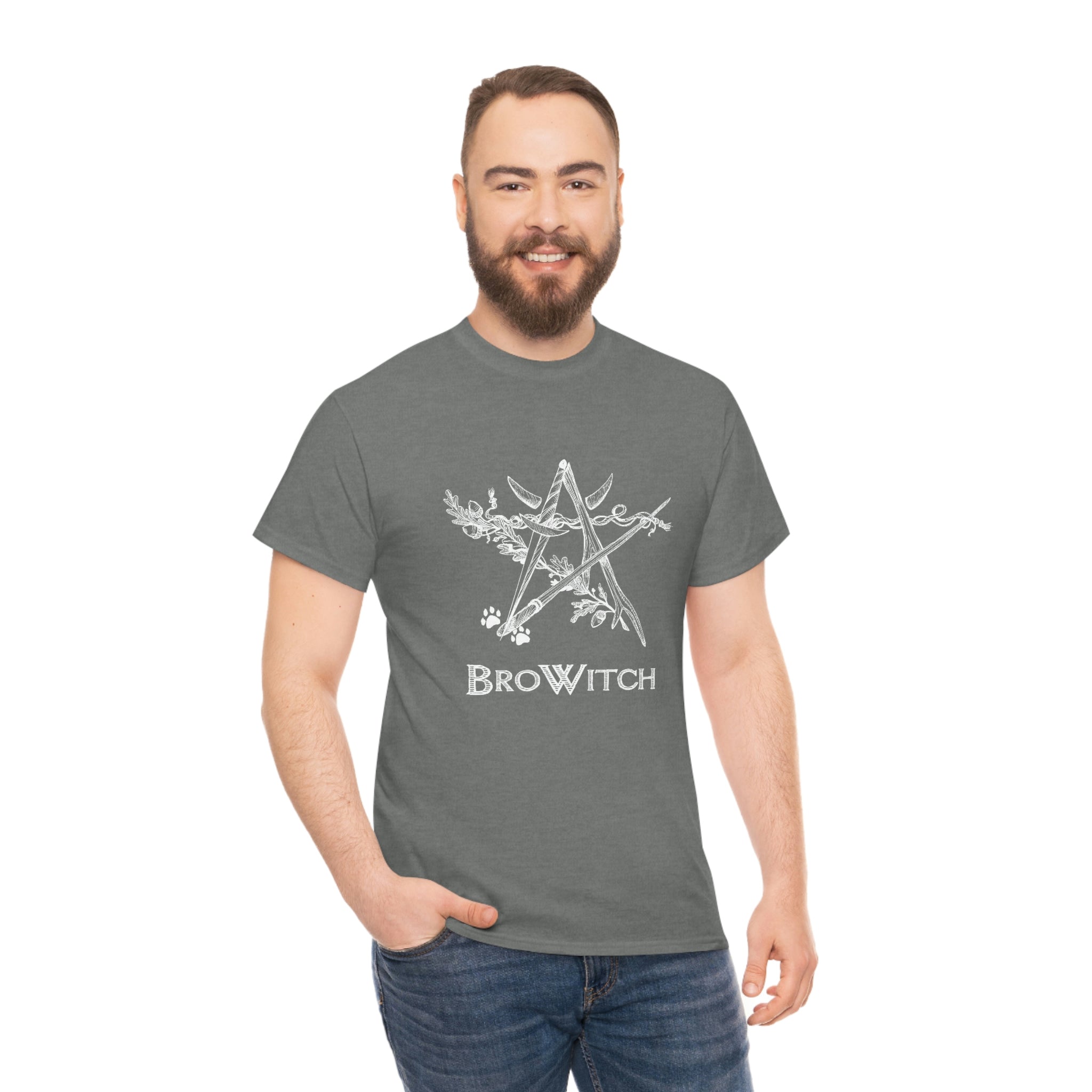 BroWitch Unisex Heavy Cotton Tee