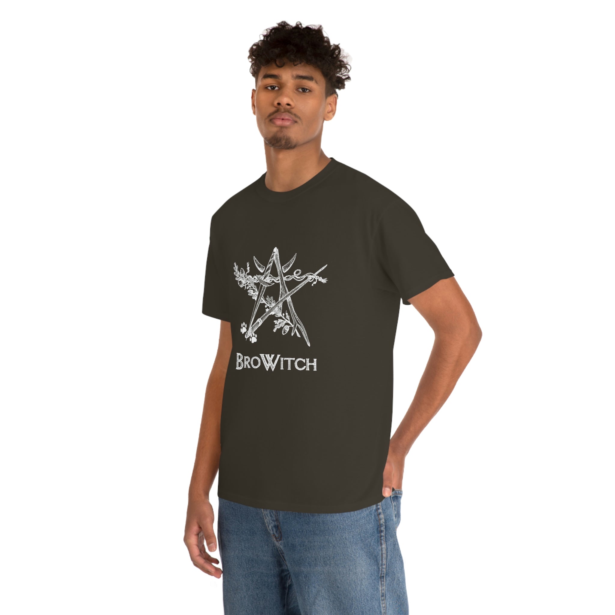 BroWitch Unisex Heavy Cotton Tee