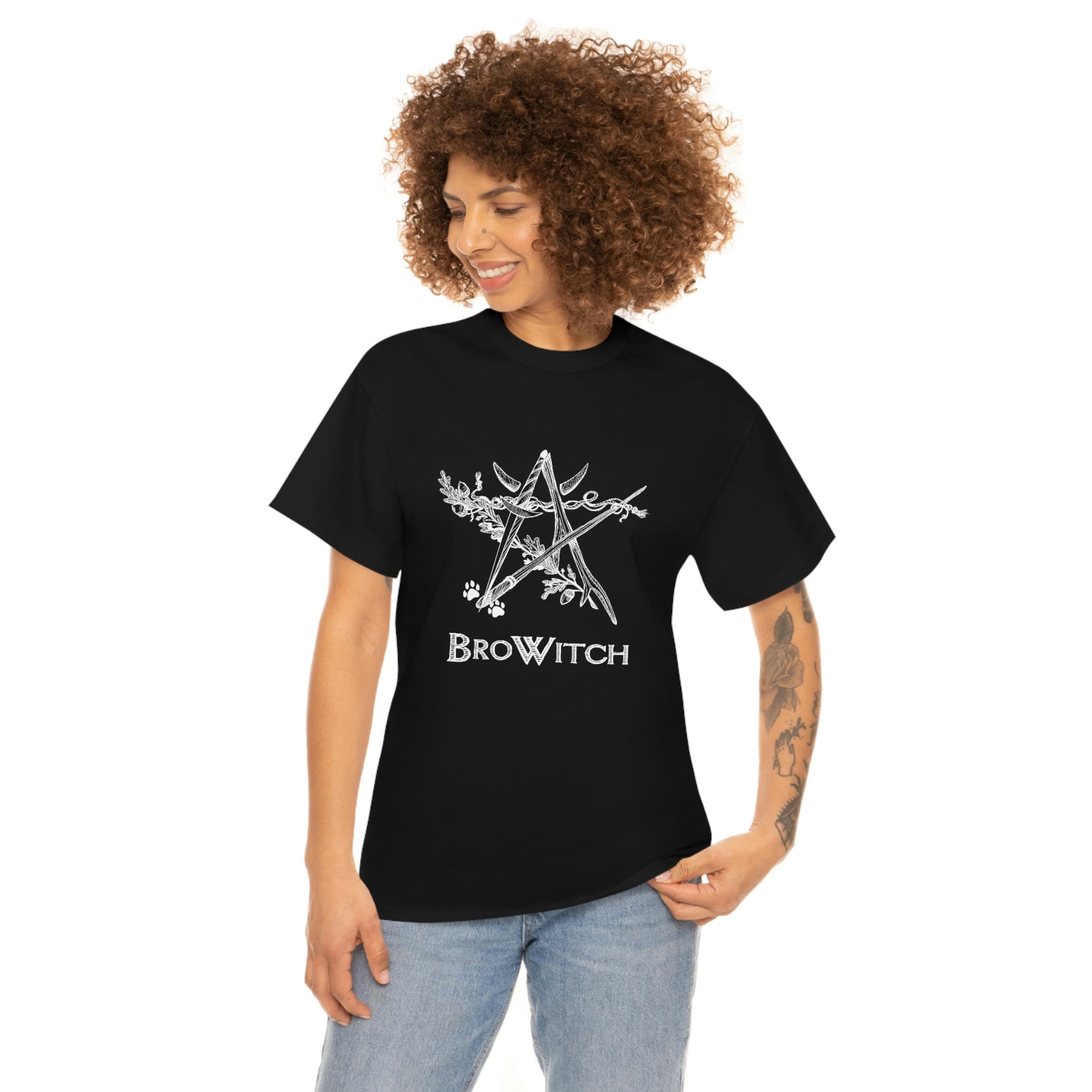 BroWitch Unisex Heavy Cotton Tee