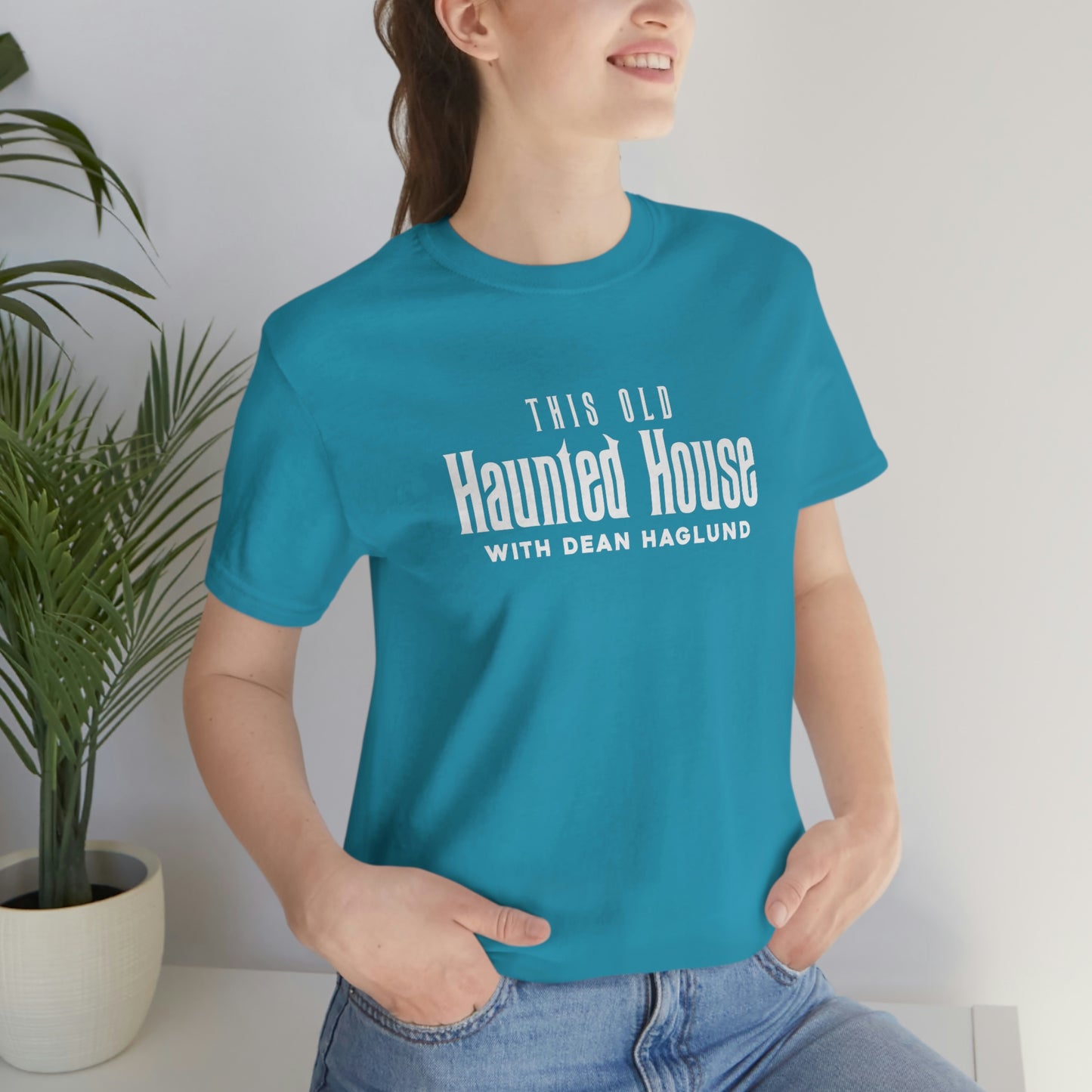 This Old Haunted House Unisex Jersey Short Sleeve Tee