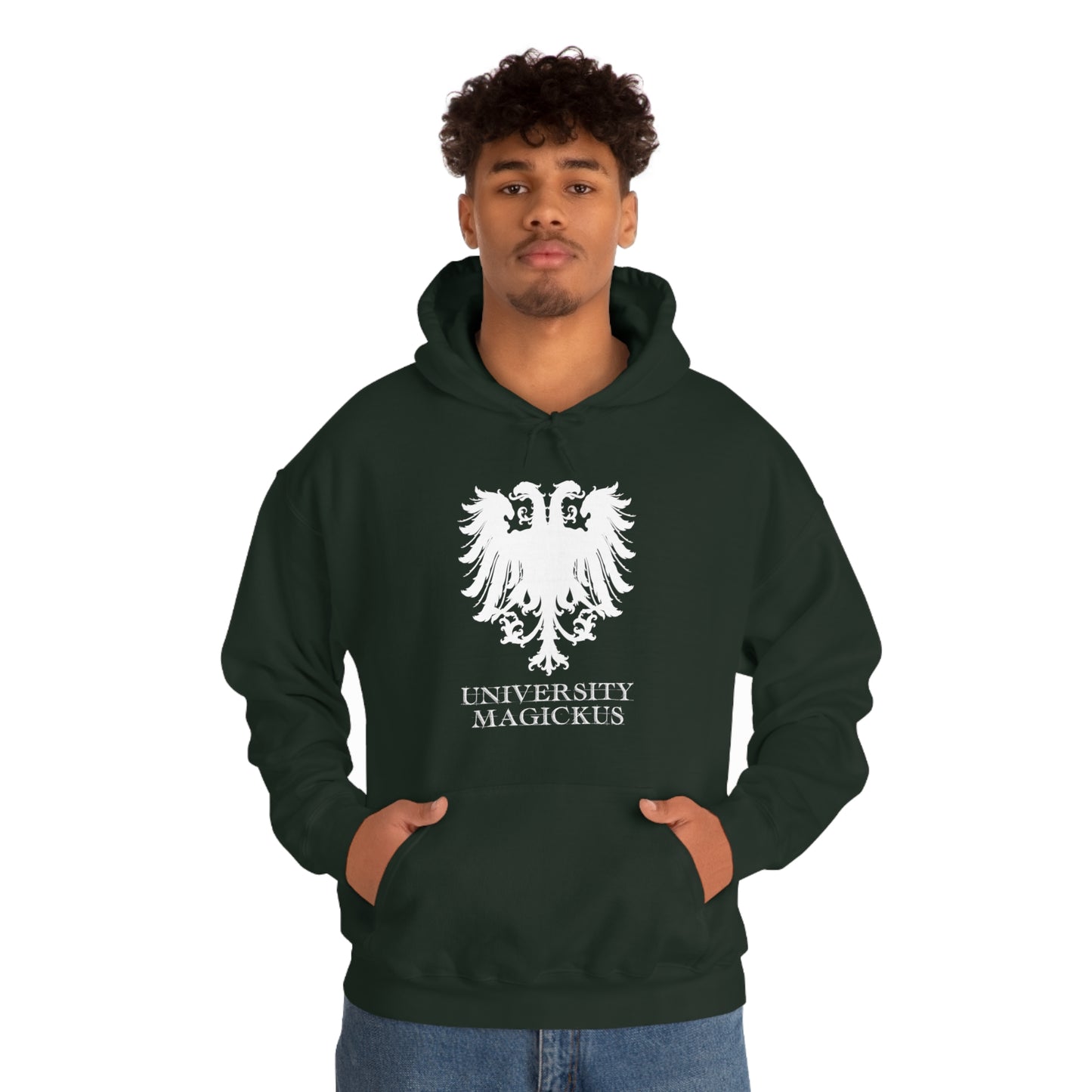 University Magickus "Double Dragon" Unisex Heavy Blend™ Hoodie