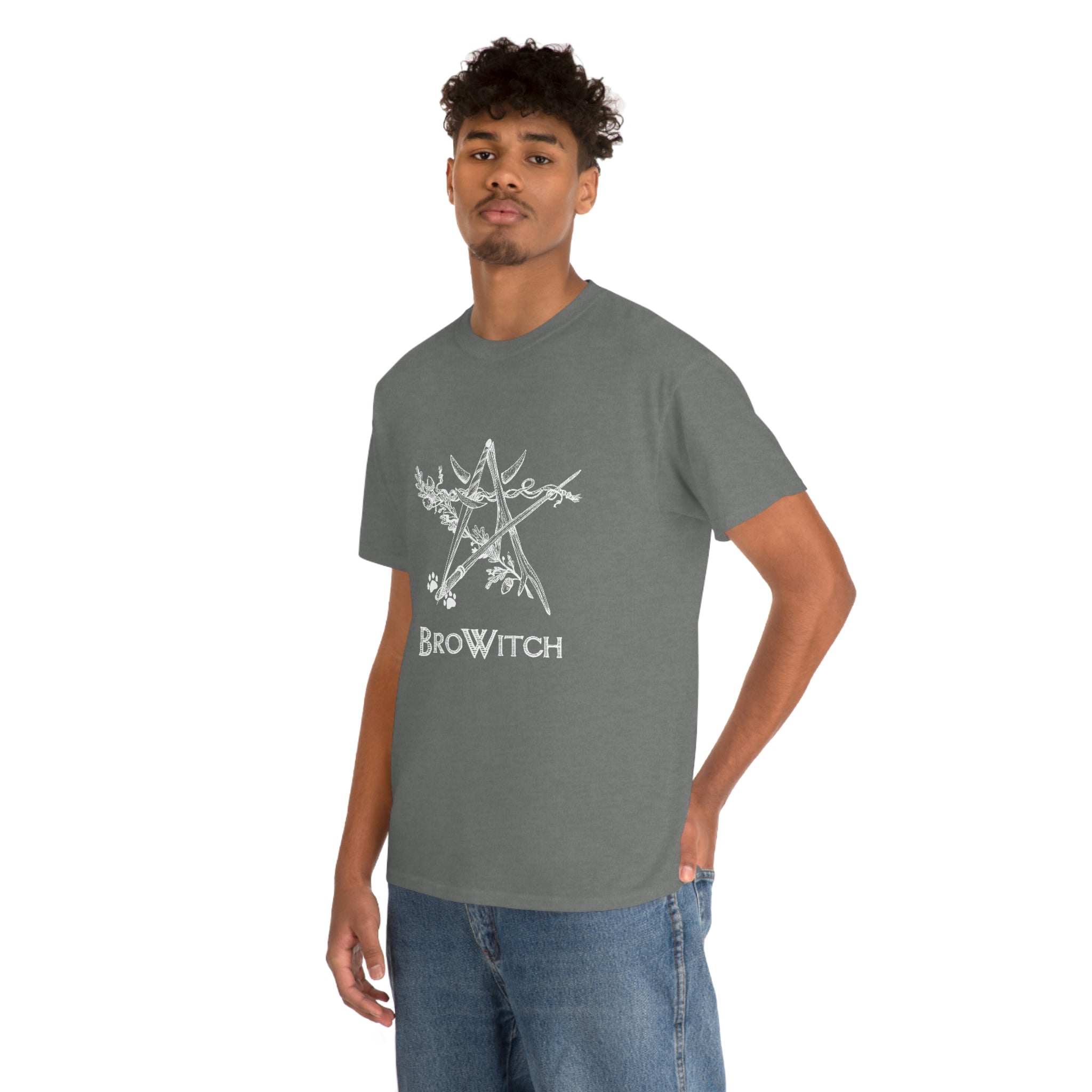BroWitch Unisex Heavy Cotton Tee