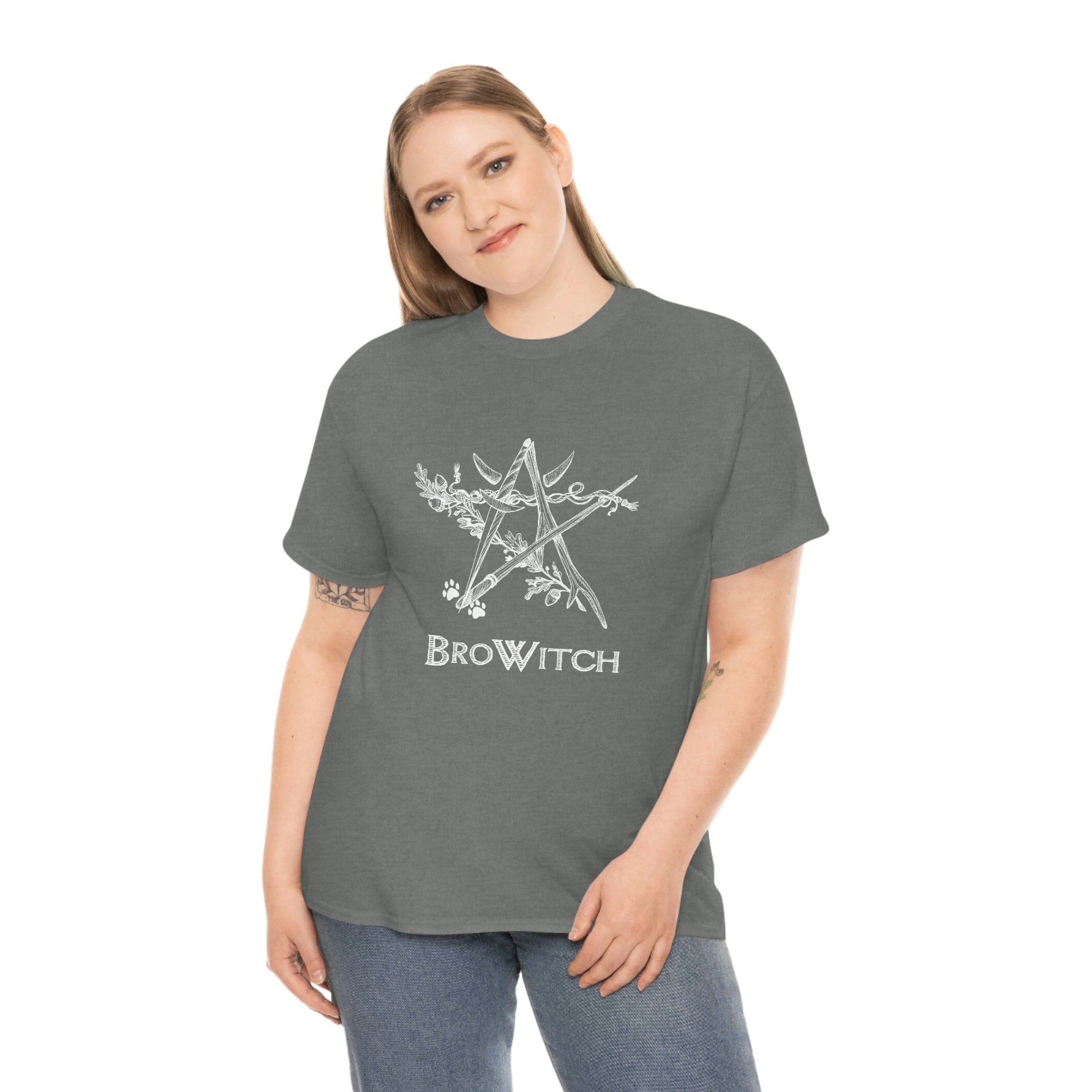 BroWitch Unisex Heavy Cotton Tee