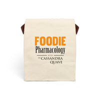 Foodie Pharmacology Canvas Lunch Bag With Strap