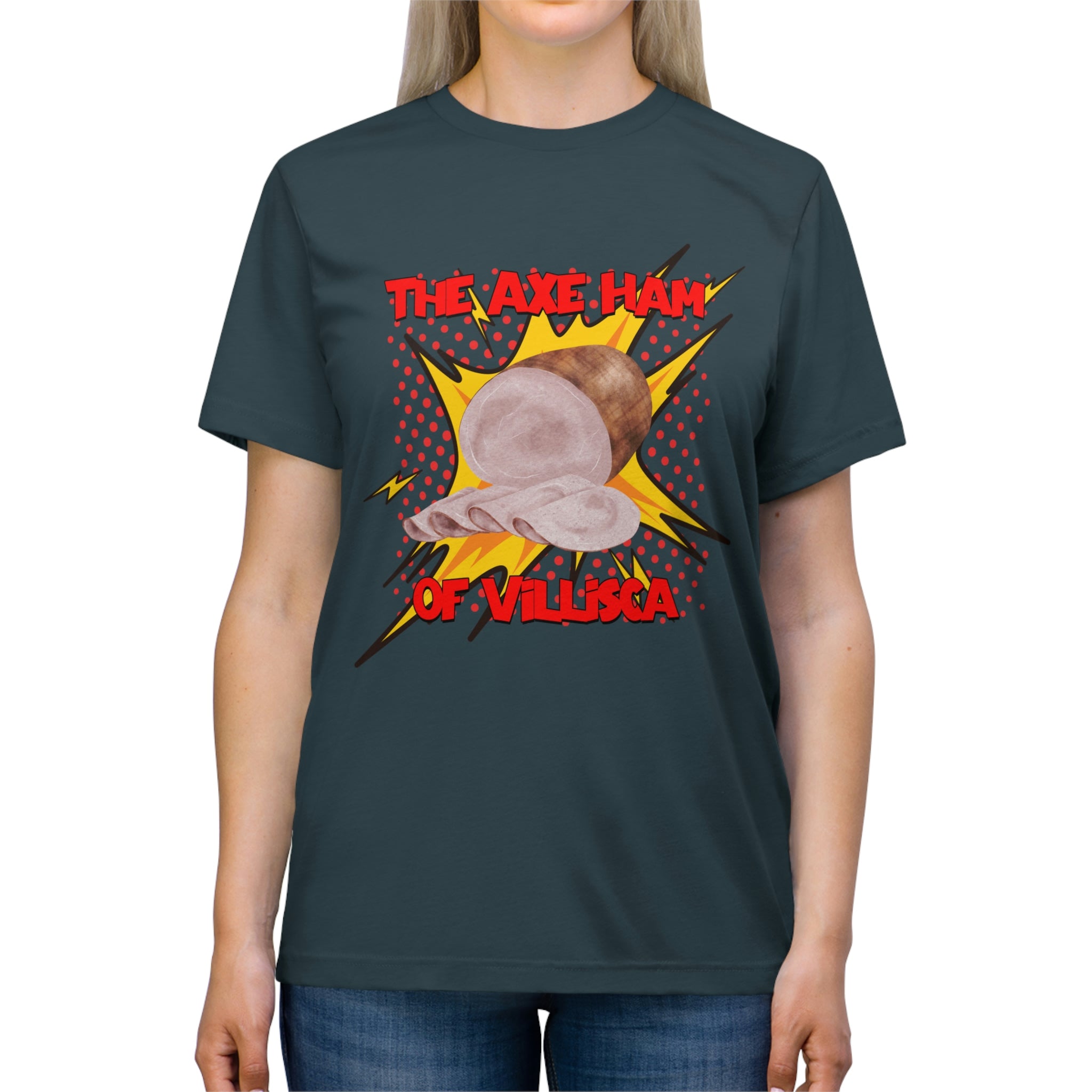 Scared & Alone "Villisca Axe Ham" Unisex Triblend Tee