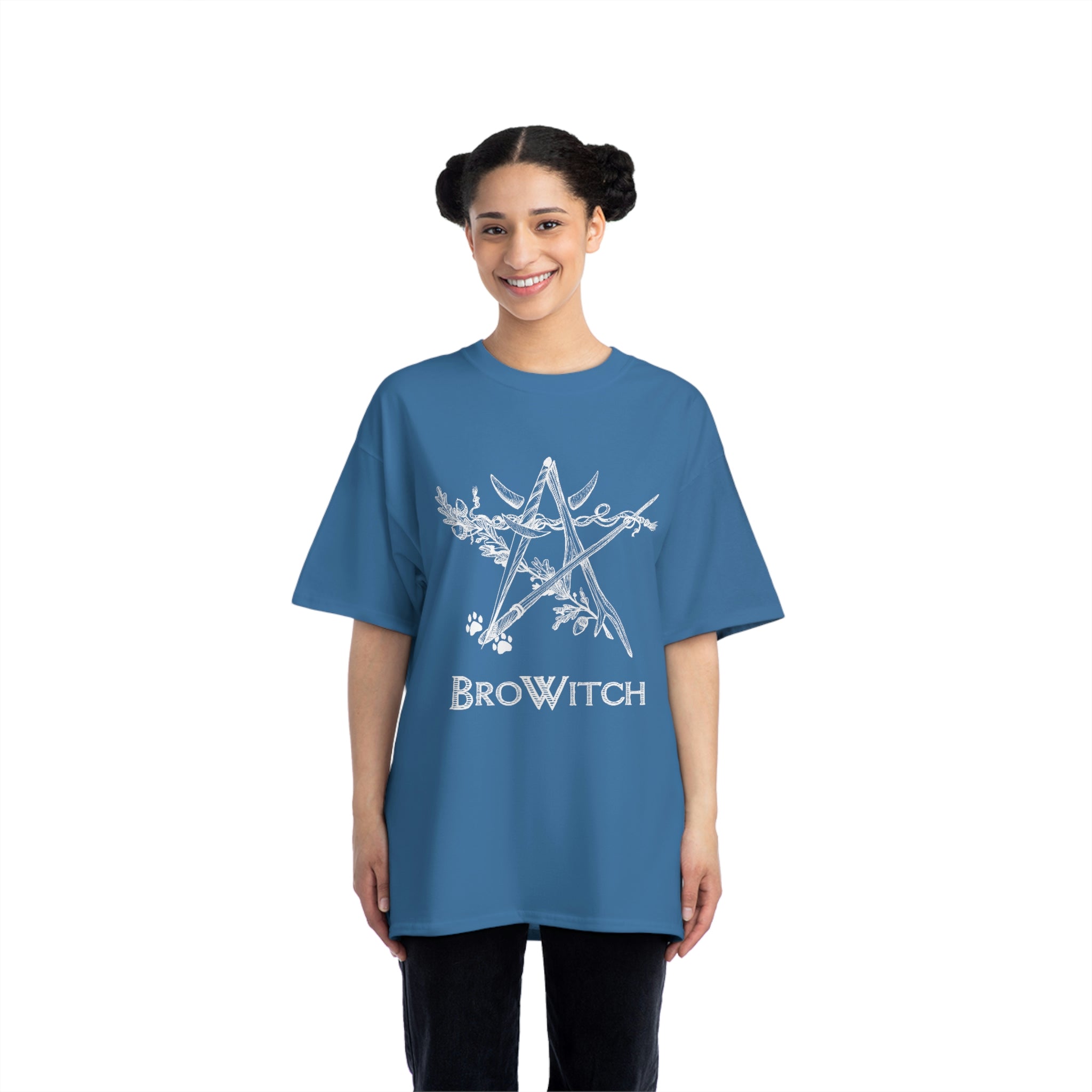 BroWitch Relaxed Fit Short-Sleeve T-Shirt