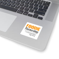Foodie Pharmacology Square Stickers