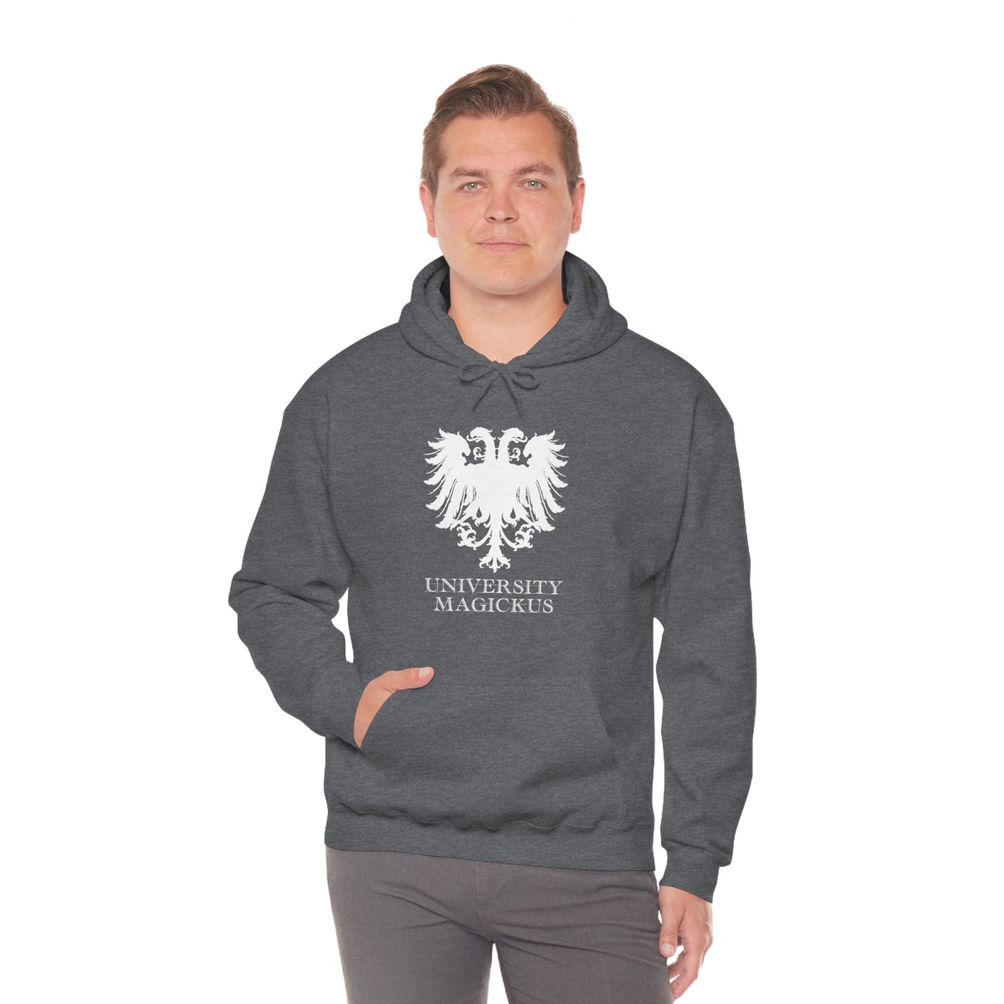 University Magickus "Double Dragon" Unisex Heavy Blend™ Hoodie