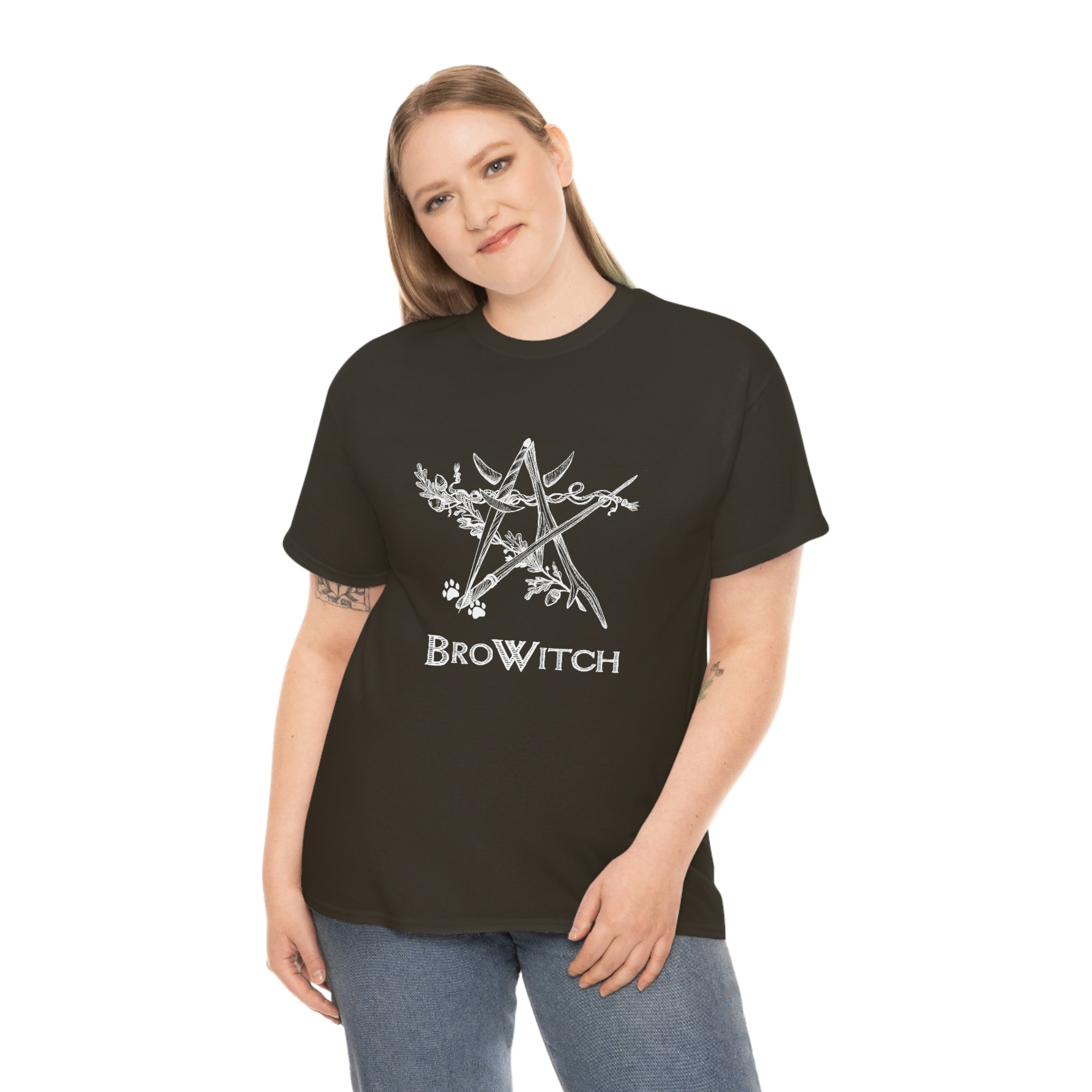 BroWitch Unisex Heavy Cotton Tee