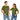 Scared & Alone Haunted Doll Unisex Jersey Short Sleeve Tee